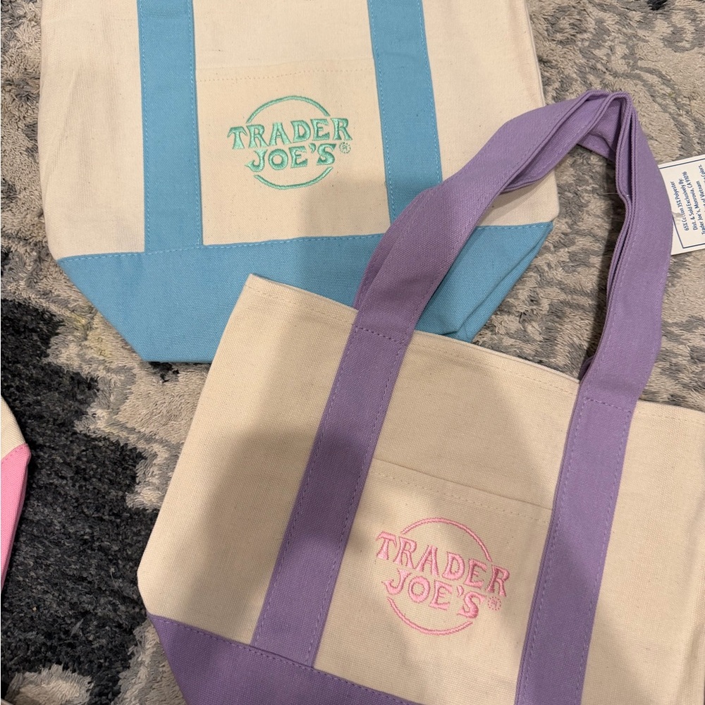 TRADER JOES MINI PASTEL - Blue and Purple